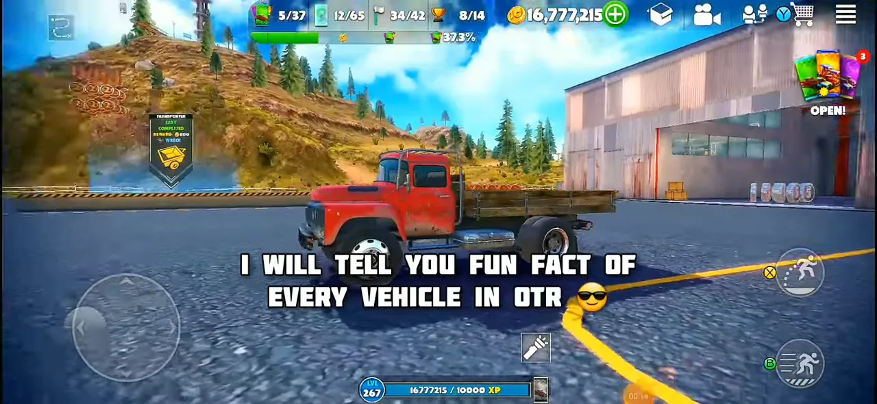 Off The Road (OTR) Open World Driving